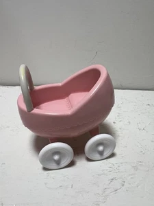 Vintage Little Tikes Puppenhaus Kinderwagen Kinderwagen rosa - Bild 1 von 5
