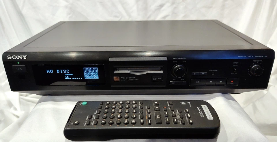 Sony MDS-JE320 MiniDisc Recorder  remote - Image 1 of 2