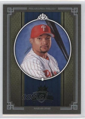 2005 Donruss Diamond Kings Green Framed /50 Marlon Byrd #382 - Image 1 of 2