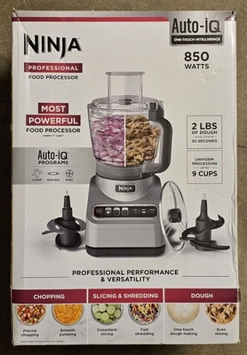 PROCESADOR DE ALIMENTOS PROFESIONAL NINJA MODELO BN600 850 VATIOS COLOR GRIS Y NEGRO!!️✅ Foto 1 de 4