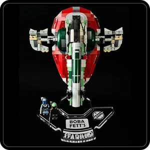 Display stand angled for Lego 75312 Boba Fett's Starship - (A1065-A1066) - Picture 1 of 21