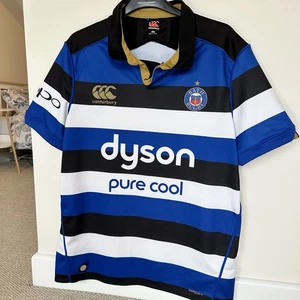 Canterbury Bath Rugby Shirt Jersey 2016 2017 Mens XXL - Picture 1 of 17