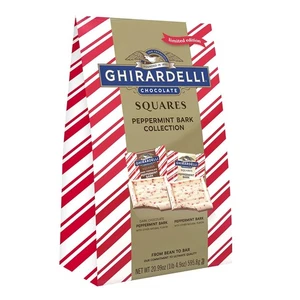 GHIRARDELLI Chocolate Squares, Peppermint Bark Assorted Chocolates, 20.99 OZ...  - Picture 1 of 8
