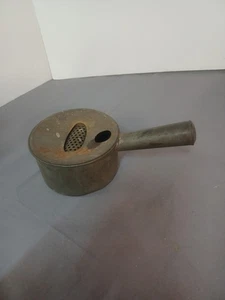 Vintage Tin Antique Postage Stamp Label Wetting Tool Office  - Picture 1 of 8