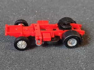rotes Chassis / Fahrgestell für MAN F90 usw, Chromfelgen Sattelzugmaschine - Bild 1 von 1