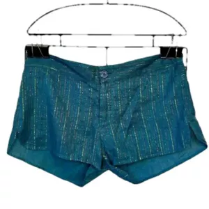 Neu mit Etikett transparente Shorts mit metallischem Akzentfaden Größe Small - Bild 1 von 9