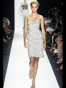NUEVO Vestido de seda Carolina Herrera (talla 10) - MSRP $2,250.00 - Imagen 1 de 12