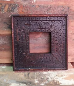 Marco de fotos de madera antiguo, hecho a mano y tallado, marco de fotos de diseño único - Imagen 1 de 4