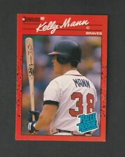 1990 Donruss Kelly Mann Rookie #46 Atlanta Braves