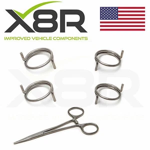 MERCEDES ML CLASS W163 DOOR LATCH ACTUATORS REPAIR KIT SPRING X4 FULL SET - Picture 1 of 8
