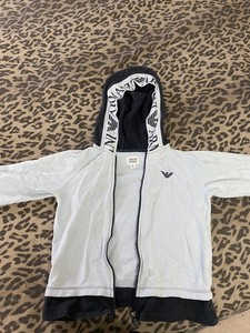 boys armani hoody