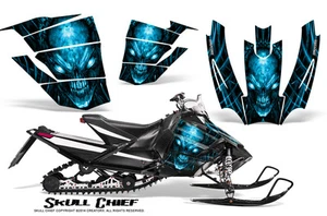 KIT DE GRÁFICOS ARCTIC CAT SNOPRO RACE 500 600 MOTO DE NIEVE CREATORX JEFE CALAVERA BLI - Imagen 1 de 1