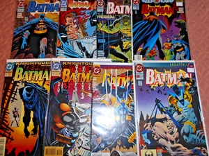 BATMAN LOT (8) 500 ... 514 HIGH GRADES 1993-1995 - Picture 1 of 3
