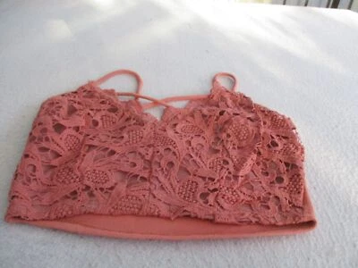 Camiseta sin mangas Charlotte Russe rosa talla S Foto 1 de 4