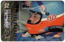 PhonePak 1996 $2. Bobby Hamilton (STP, Gatorade) Signature Phone Card