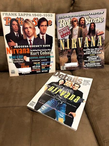 Nirvana Rolling Stone 1992 und Details Vintage Lot - Bild 1 von 4