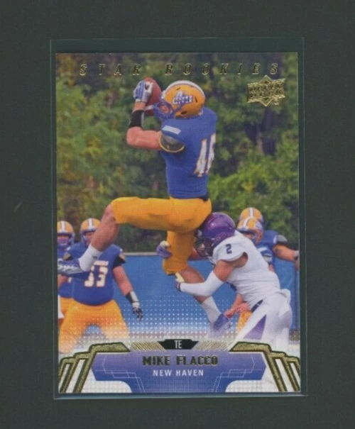 2014 Upper Deck Star Rookies Mike Flacco #158 Rookie RC NM-MT SP - Image 1 of 1