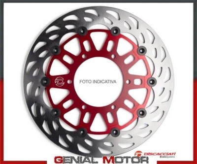 Front Floating Disc DISCACCIATI Ktm LC8 ADVENTURE 950 S SM FDR1000 2004 2006 Red - Imagem 1 de 2