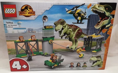 LEGO Jurassic World 76944 : L’évasion du T. rex-cadeau anniversaire-neuf scellé - Photo 1/4