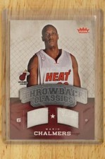 2008-09 Fleer Throwback Classics Basketball Memorabilia Mario Chalmers NBA-MC