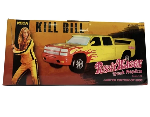 Kill Bill Pussy Wagon Truck Replica Statue Pussywagon Neca ONLY 2000 Made NEW Cover