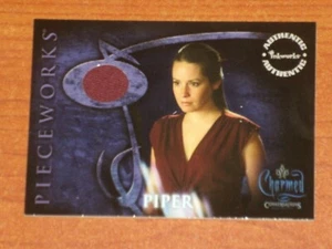 CHARMED CONVERSATIONS  PWCC2 HOLLY MARIE COMBS as PIPER Piecework Trading Card - Picture 1 of 2