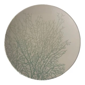 Plato de melamina verde coral Madhouse 10,5"" excelente estado - Imagen 1 de 5