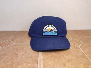 Patagonia Boardie Badge Wave Surf Patch Strap Back Cap Blue - Picture 1 of 11