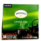 Twinings of London, Green Tea, 18 K-Cup Pods, Best By: March 2025