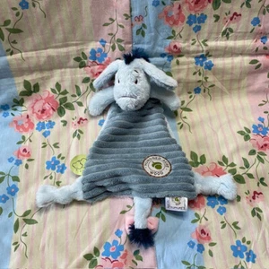 BLUE RAINBOW DESIGNS EEYORE 100 ACRE WOOD SOFT PLUSH COMFORTER BLANKET SOOTHER - Picture 1 of 5