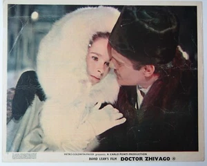 Doktor Schiwago - 1965 Lobby Card 10x8 - Omar Sharif, Julie Christie - Bild 1 von 2