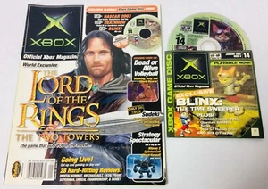XBOX Official Magazine (Issue #14 - January 03) “Lord Of The Rings” w/Demo Disc - Picture 1 of 12