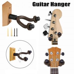 Bass Banjo Violin Guitar Hanger Stand Holder Hooks Display Wall Mount Heavy Duty