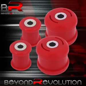 For 2006-2011 Civic Front Lower Control Arm Red Polyurethane Bushing Replacement - Picture 1 of 2