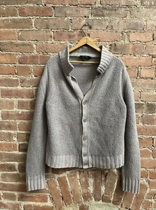 Calvin Klein Collection Archives Mens Cardigan Sweater, Sz XL, Mauve Wool Italy - Picture 1 of 7