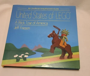 UNITED STATES OF LEGO: A BRICK TOUR OF AMERICA By Jeff Friesen - Hardcover *NEW* - Picture 1 of 2