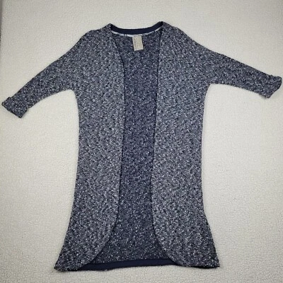 Cárdigan Anthropologie Talla S Dolan Costa Izquierda Suéter Plumero Kimono Largo Foto 1 de 4