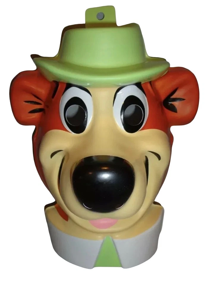 YOGI BEAR HALLOWEEN MASK WITH COLLAR PVC CHILD SIZE - Image 1 of 1