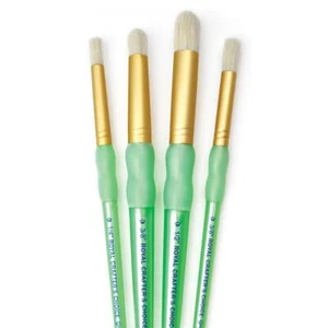 Royal & Langnickel Crafter's Choice Stencil Brush Set of 4 - Picture 1 of 1