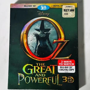 OZ The Great and Powerful - 3D Blu-Ray - James Franco - Slipcover - Foto 1 di 4