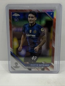 2022 Topps Chrome UCL Rose Gold #/125 Martin Satriano #90 Inter Milan - Picture 1 of 2