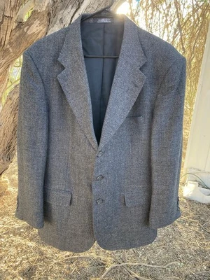 Chaqueta de Caza Stafford De Colección Para Hombres 40S Tradicional Tweed Corderos Lana Blazer[314 Foto 1 de 4