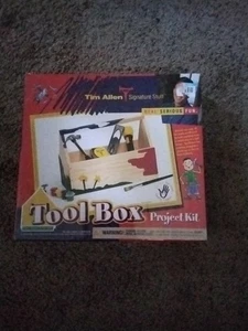 VINTAGE 90's - Tim Allen Signature Stuff -TREASURE CHEST PROJECT KIT- Kids Craft - Picture 1 of 1