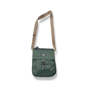 Vintage Prada Tessuto Nylon Shoulder Bag - Picture 1 of 10