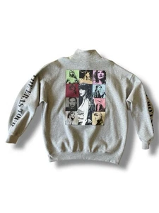 Taylor Swift The Eras Tour 1/4 Zip Pullover Sweater Sweatshirt Damen Large L - Bild 1 von 20