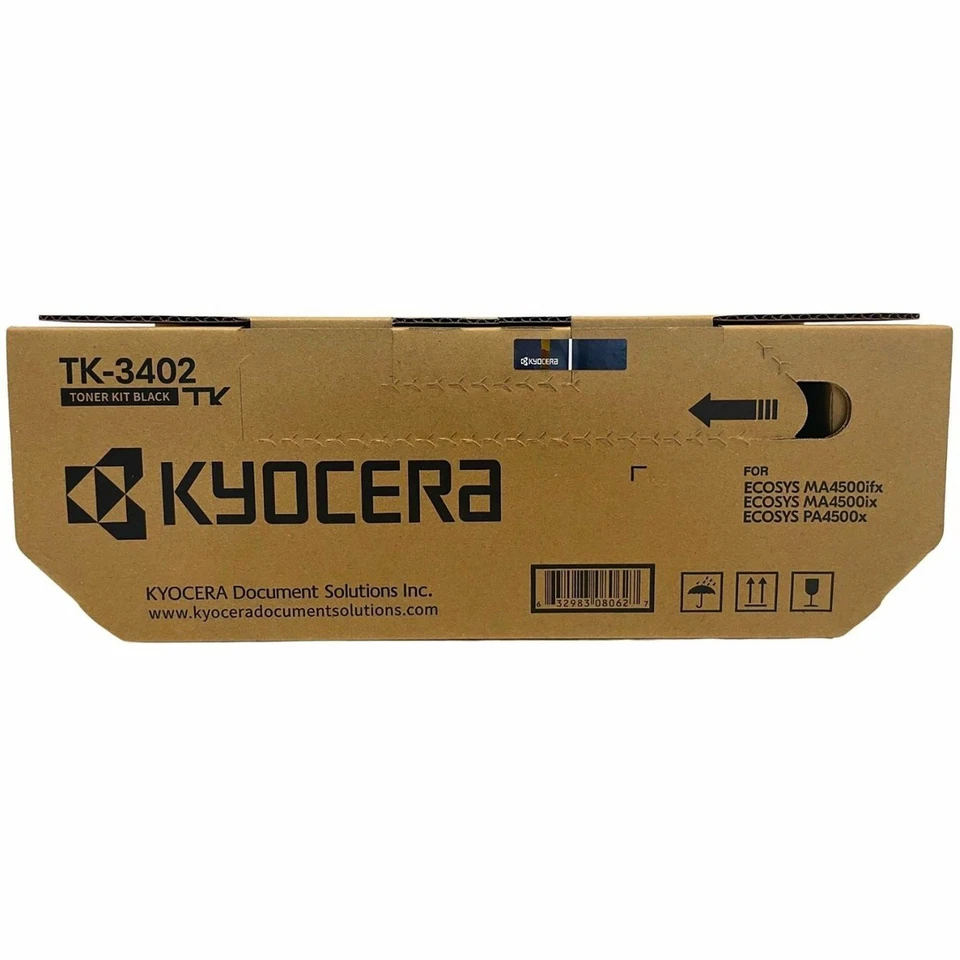 Cartucho de tóner láser de rendimiento estándar original Kyocera TK-3402 - negro - 1 cada uno Foto 1 de 1
