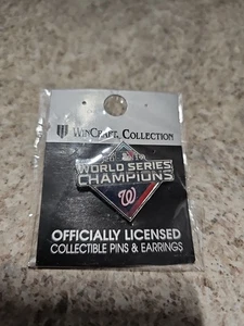 Wincraft Washington Nationals MLB 2019 World Series Champions Pin - Picture 1 of 3