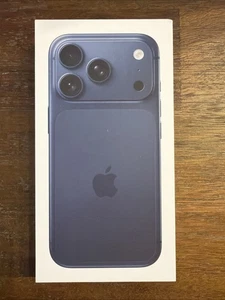 Apple A3257 iPhone 17 Pro Max Deep Blue 1 TB - SOLO caja vacía - Imagen 1 de 6