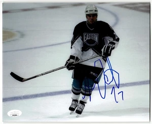 Adam Oates East All Stars Autographed 8x10 Photo JSA Authentic - Picture 1 of 3