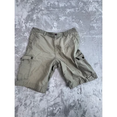 Pantalones Cortos de Carga DC Shoes Para Hombres Talla 36 Caqui Algodón Mezcla de Poli Frente Plano Foto 1 de 4